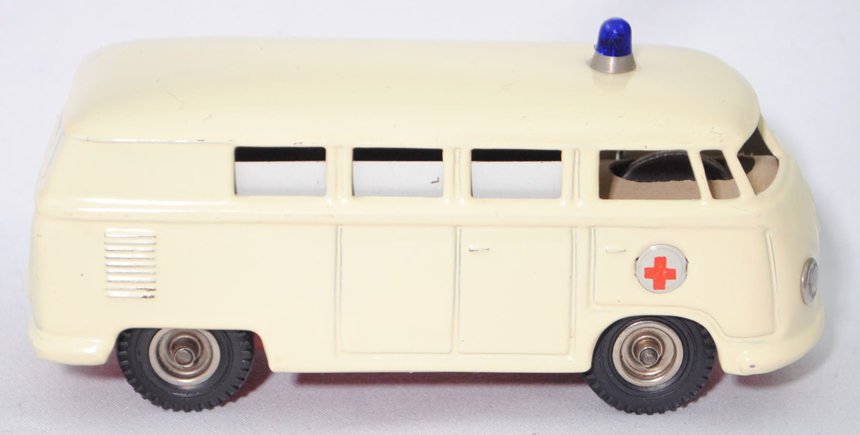 Krankenwagen/Ambulanz Nostalgisches Blechmodell ca 27cm 37818 Bulli VW-Bus