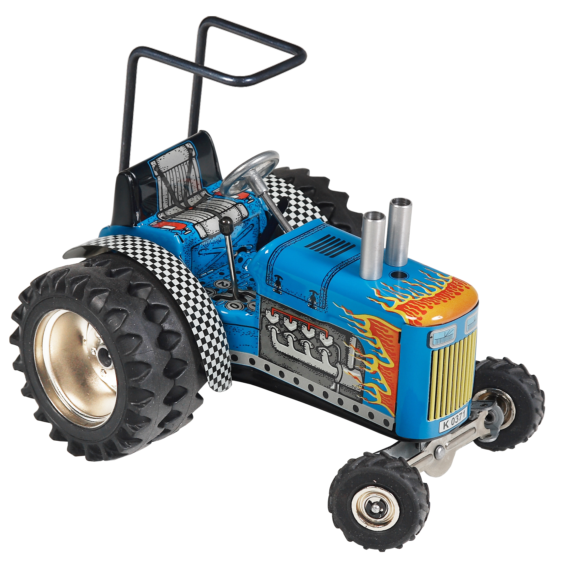 Traktor Zubehör Heuwender von KOVAP - Blechspielzeug, Traktoren und Zubehör, Kovap Blechspielzeug