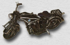 Blechmodell - BMW Motorrad 1932, Motorräder, Deko-Blechmodelle