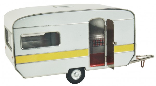 KOVAP Wohnwagen Modell Blechspielzeug Spielzeugmodell Urlaub