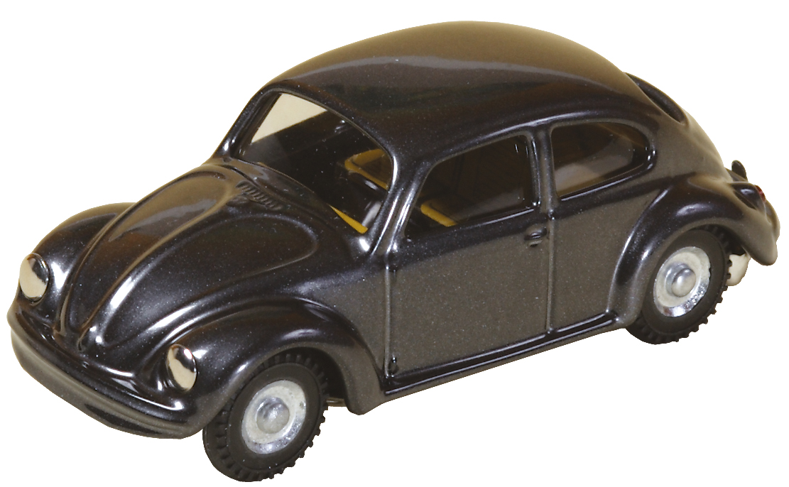 Spielzeugauto VW Käfer Blechauto schwarz 