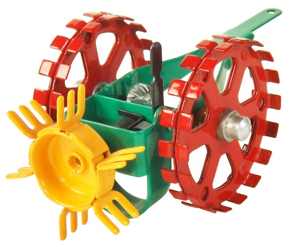 KOVAP Kartoffelschleuder für Traktormodell Ansicht links